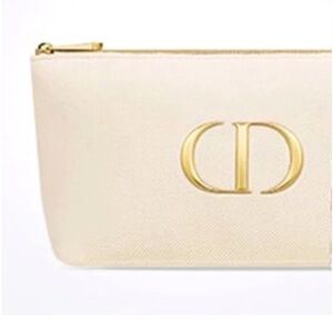Dior Cream Clutch Pouch